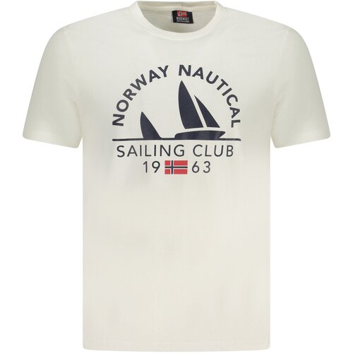 Norway 1963 MEN&amp;#039;S SHORT SLEEVE T-SHIRT WHITE Slike