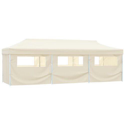  Sklopivi &scaron;ator za zabave s 8 bočnih zidova 870x291x315 cm krem Cijene
