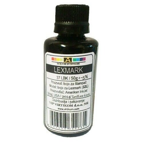 American Inkjet refil crni za lexmark 37LBK ( 32L/Z ) Slike