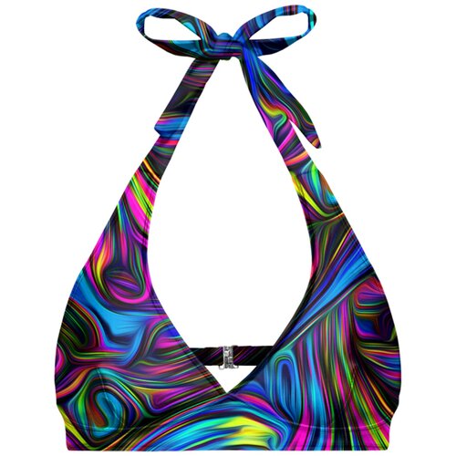 Aloha From Deer Woman&amp;#039;s Spill The Tint Halter Neck Bikini Top BTH AFD881 Slike