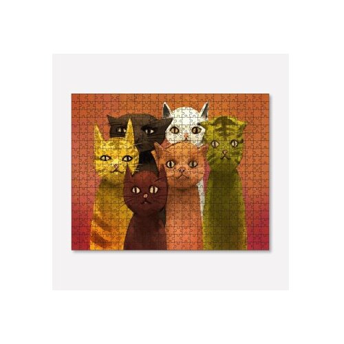 WALLXPERT PZL_0172_500 Multicolor Puzzle Cene