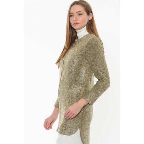 Dewberry Z6603 WOMEN'S COAT-BEIGE Cijene