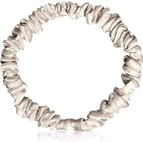 Notino Silk Collection Small Scrunchie Set set svilenih elastik za lase Cream odtenek Slike