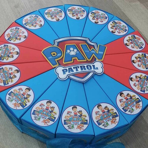 Paw Patrol torta od kartona Slike