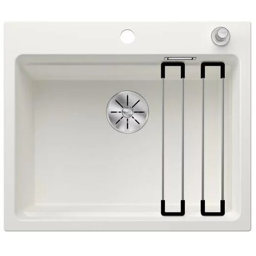 Blanco sudoper ETAGON 6 InFino SILGRANIT BIJELA, pribor inox nosači, s dalj. upr. Cijene