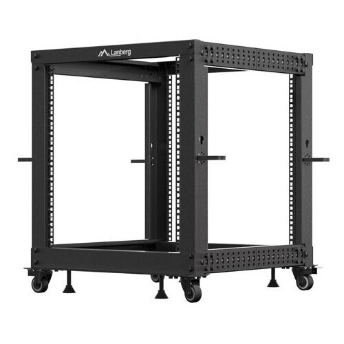 Lanberg OR01-6112-B rack cabinet 12U Freestanding rack Black Slike