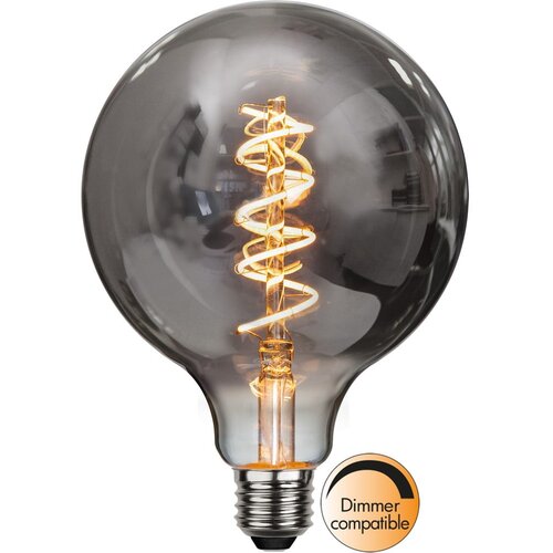 Star Trading Filament zatemnitvena žarnica s toplo svetlobo z žarnico E27, 2 W Spiral Filament &amp;ndash; Slike