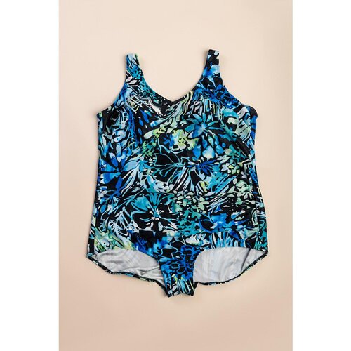 Fenzy Plus Size Kopalke S Potiskom, Modre Cene