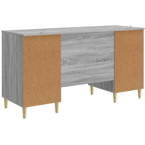  Stol Siva Sonoma 142 5 x 50 x 75 cm Konstruirano drvo - Siva Sonoma Slike