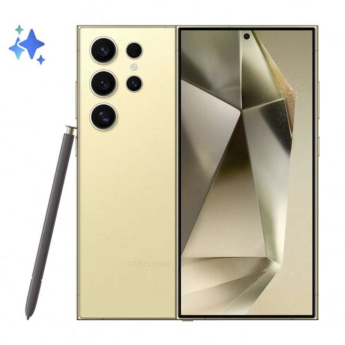 Samsung Obnovljeno - znaki rabe - Pametni telefon Galaxy S24 Ultra 6.8" 12Gb 256Gb Dual Sim Titanium Yellow, (5000514282) Cene