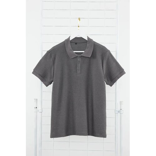 Trendyol Muška majica TMNSS23PO00018, Siva Cene