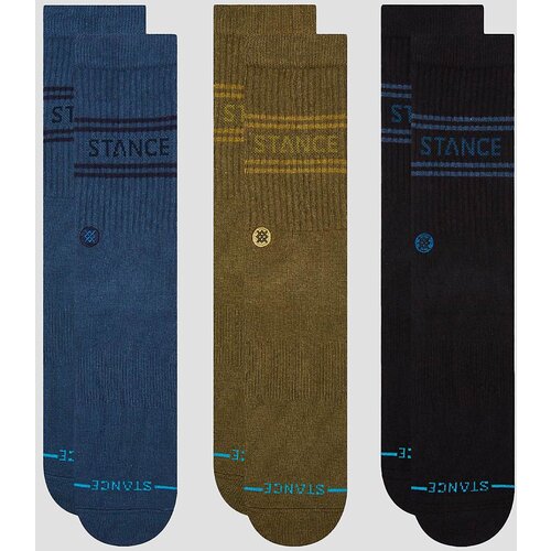 Stance Basic 3 Pack Crew Socks army Cene