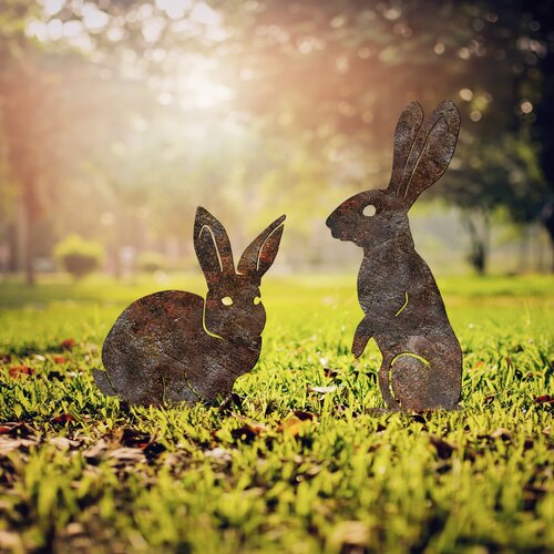 Atelier Del Sofa set dekorativnih figura RaAbbits 01, 52x35 &amp;amp; 56x24 cm , 2 komada Slike