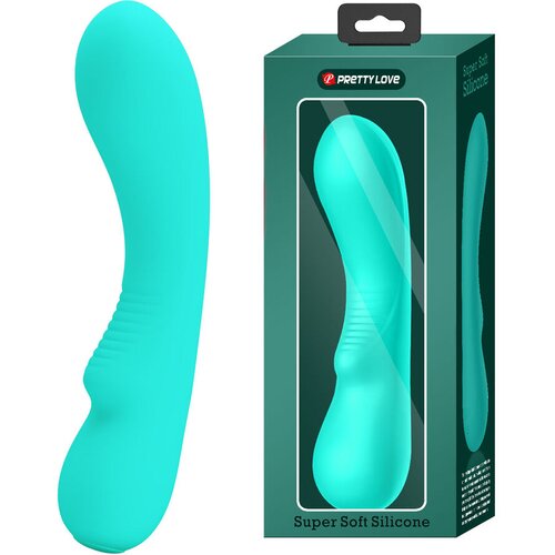  Vibrator Pretty love Matt, 19cm, Tirkizni Slike