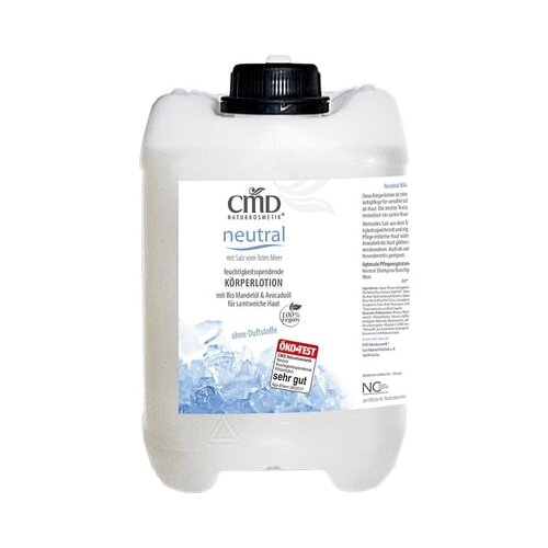 CMD Naturkosmetik Nevtralen losjon za telo - 2,50 l Slike