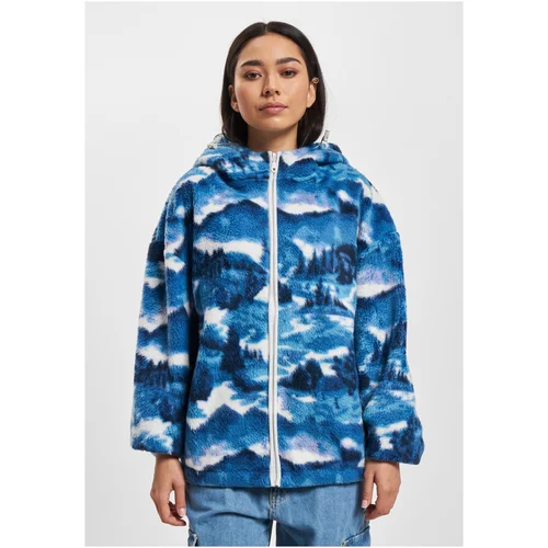 Just Rhyse Women's Clouds Zip Hoody Blue