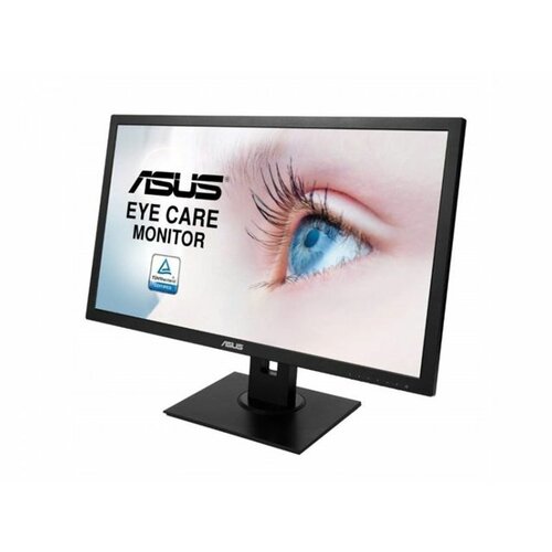 Asus VP248HL, LED, 16:9, 1920x1080, 1ms, 75Hz, 1000:1, 250cd/m2, speakers, pivot, VGA/HDMI, Black monitor Slike