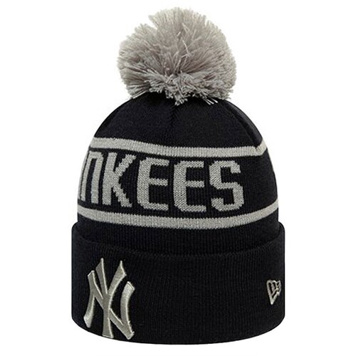 New Era New York Yankees Black Bobble zimska kapa Slike