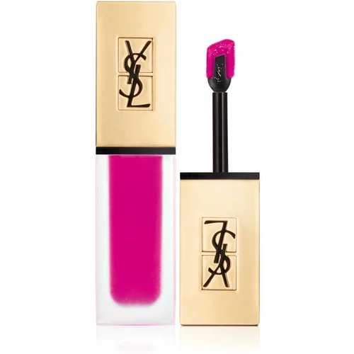 Yves Saint Laurent Tatouage Couture ultra matirajoča tekoča šminka odtenek 03 Rose Ink - Bright Pink 6 ml