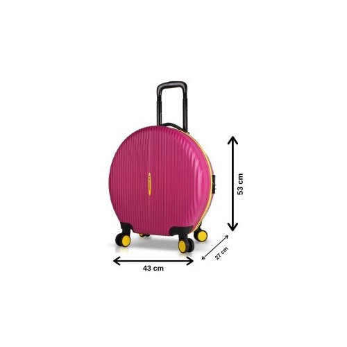 Zoozie Bags Putni kofer 2385, roze Slike