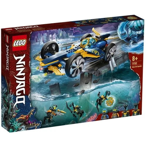  Lego Ninjago Ninjevski podvodni dirkalnik 71752