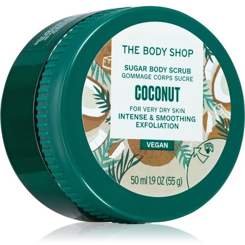 The Body Shop Coconut piling za telo s kokosom 50 ml Slike