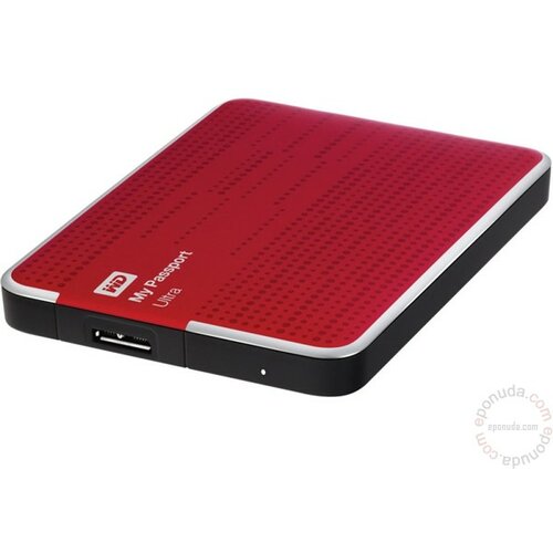 Western Digital 500GB crveni WDBPGC5000ARD eksterni hard disk Slike