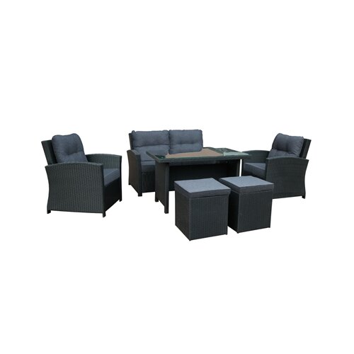 Olimp Sport Baštenska garnitura Adeani crna Cene