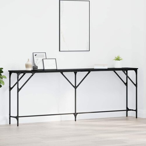  Konzolna stolica Crni hrast 200 x 29 x 75 cm Cene