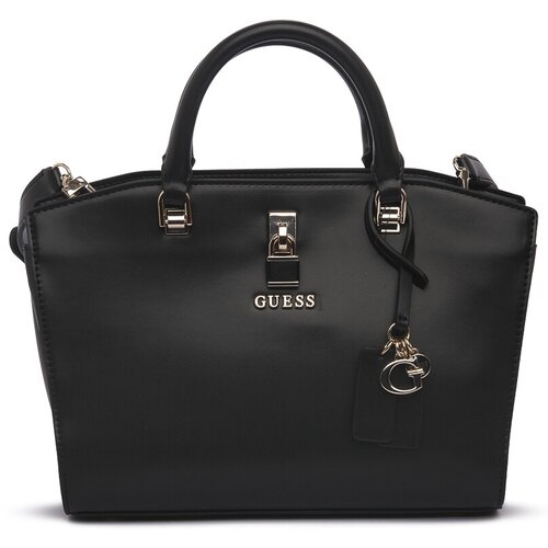Guess Torbe BLA QUEENSLAND SATCHEL Črna Cene