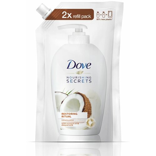 Dove nourishing secrets coconut tečni sapun dopuna 500ml Slike