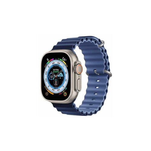DEVIA Narukvica Silikonska Sport6 za Apple Watch 38/40/42mm svetlo-tamno plava Cene