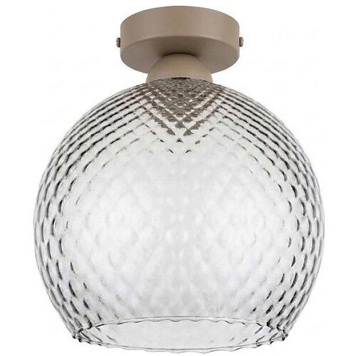 Brilagi LED plafonsko svetlo R GLASS 1xE27/60W/230V Ø 25 cm bež/zadimljeno-siva Cene
