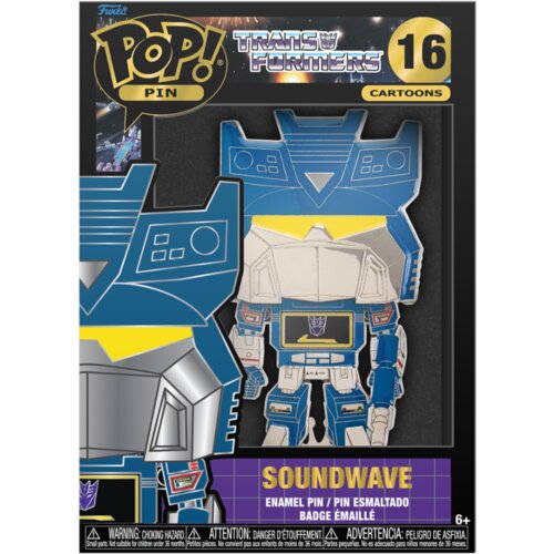 Funko Pop Pin: Transformers: Soundwave Slike