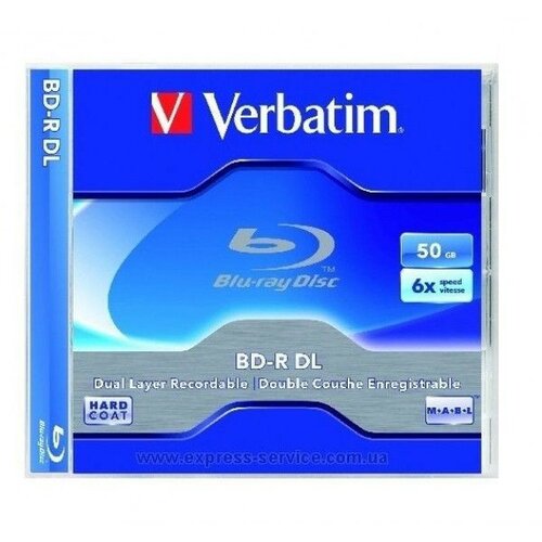 Verbatim BLU-RAY 50GB BD-R 6X 43748 disk Slike