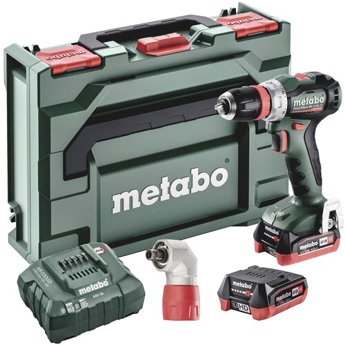 Metabo PowerMaxx BS 12 BL Q Pro 601045920 akumulatorski vrtalni vijačnik 12 V 4 Ah Li-Ion vklj. 2 akumulatorja\, vklj. polnilnik\, brezkrtačni, (21533375) Cene
