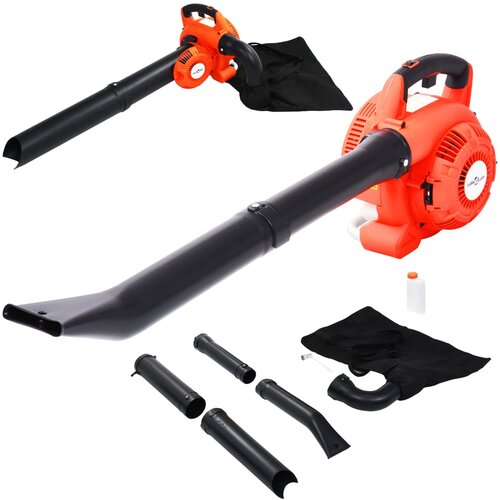 vidaXL bencinski pihalnik listja 3 v 1 26 cc oranžen Cene