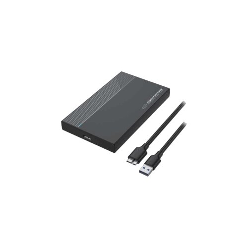  Kući&amp;scaron;te za externi 2,5&amp;Prime; HDD ESPERANZA EXTERNAL HDD/SSD CASE FOR 2.5&amp;Prime; HDD, EBA102, USB standard: 3.2 Gen 1 Slike