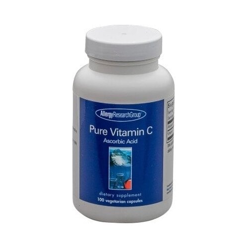 Allergy Research Group pure Vitamin C - Corn source kapsule Cene