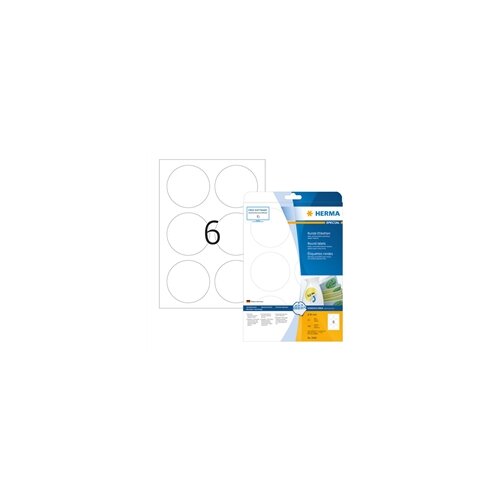 Herma Okrugle samoljepljive naljepnice Superprint 5068, (Ø 85), 25/1 Cijene