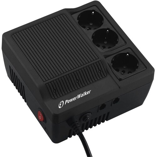 Powerwalker AVR 1000 voltage regulator 3 AC outlet(s) 180-264 V Black Cijene
