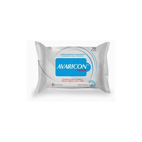 Pharmanova avaricon hemor vlažne maramice 20 komada Cene
