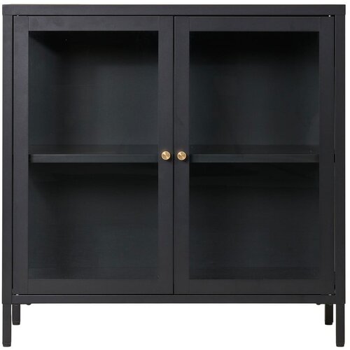 House Nordic Crna metalna vitrina 80x80 cm Dalby – Cijene
