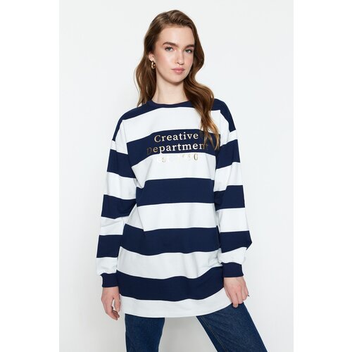 Trendyol Tunic - Navy blue - Regular fit Slike