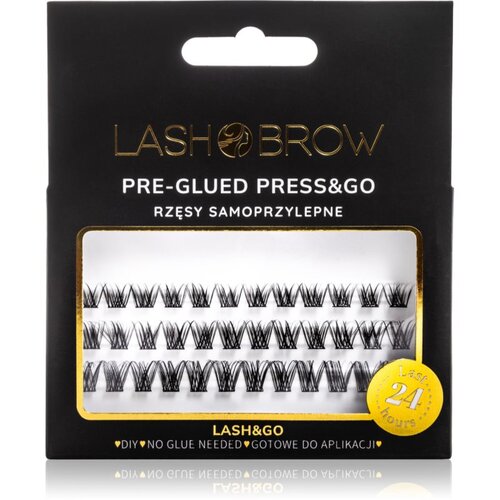 Lash Brow Press&amp;amp;Go Self-Adhesive Eyelashes samolepilne &amp;scaron;opaste trepalnice Everyday 1 kos Slike