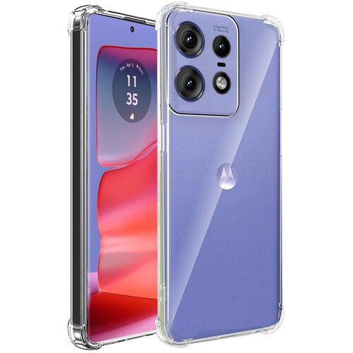 Techsuit Shockproof Clear Silicone prozirna maskica otporna na udarce za Motorola Edge 50 Pro Cijene