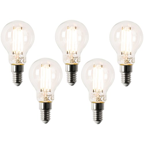 LUEDD Komplet 5 pametnih LED žarnic E14 P45 4,5W 470 lm 1800-4000K Cene