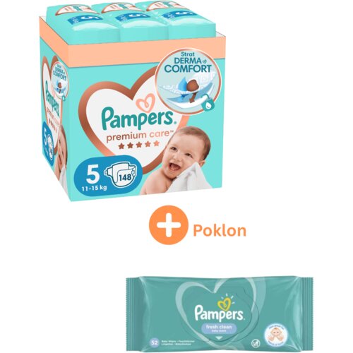 Pampers pelene MSB S5 11-15kg 148kom Cijene