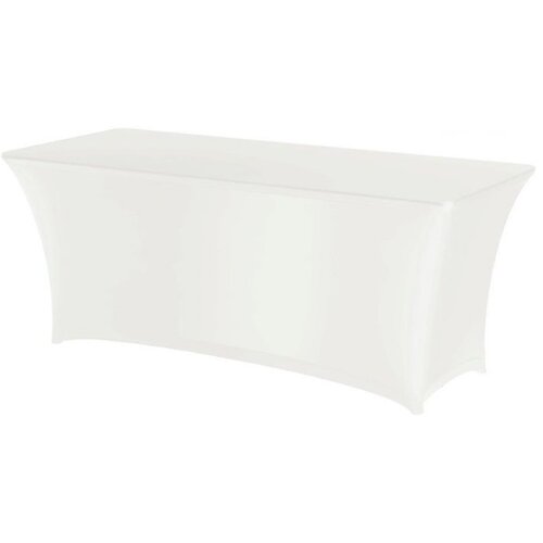 Hendi Pravokotni namizni prt brez likanja 150x760cm Jersey blago bel - 814390, (21384381) Cene