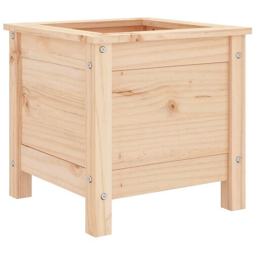 Maison Chic Vrtno cvetlično korito - Cvetlični Lonec 40x40x39 cm trdna borovina, (21788895) Cene